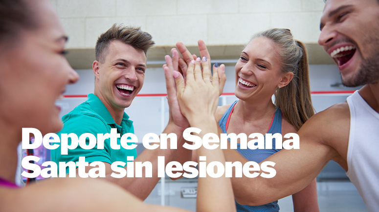 Deporte en Semana Santa sin lesiones